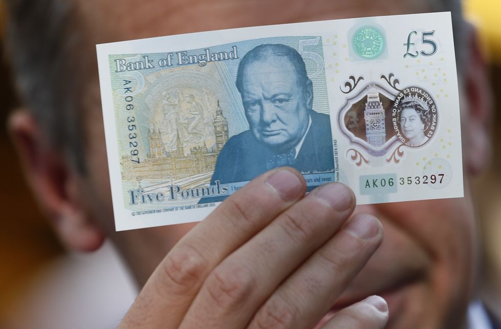 The new £5 aren't suitable for vegetarians