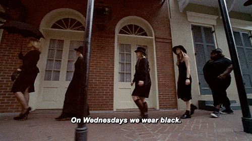 16 struggles anyone that only wears black will understand