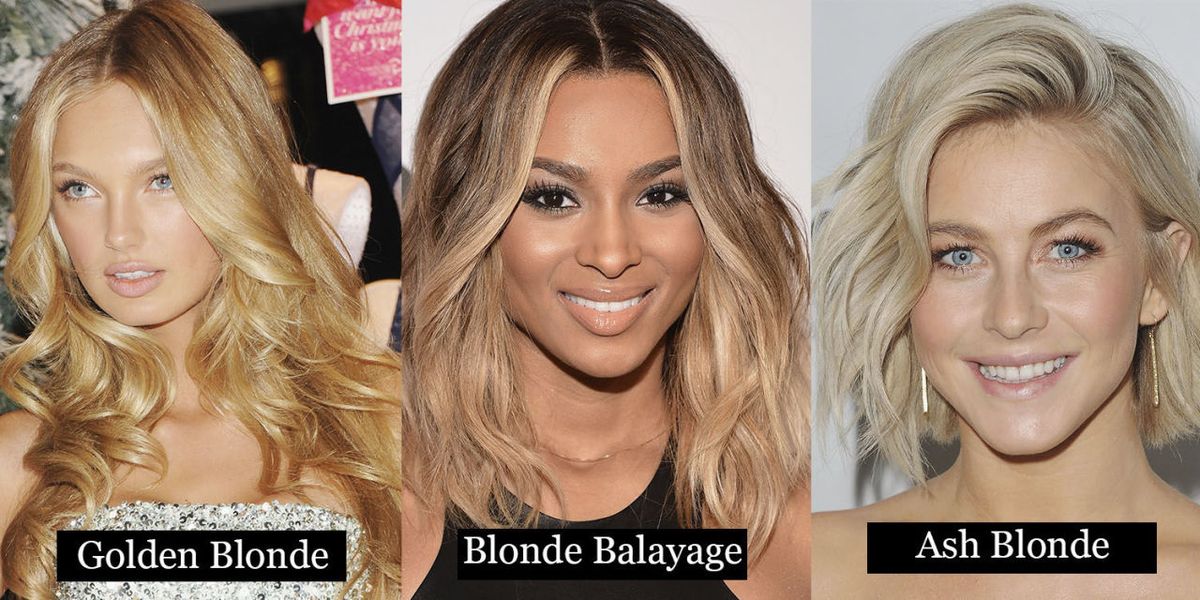 24 Blonde Hair Colours From Ash To Dark Blonde Heres What Every Shade Looks Like Irl