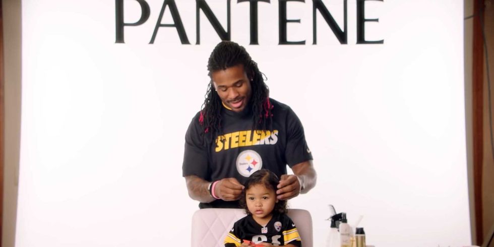 <p>I mean, is anything sweeter than dads and daughters?! <a href="http://www.cosmopolitan.com/style-beauty/beauty/a53178/nfl-players-fix-daughters-hair-pantene-pro-v/" target="_blank">These videos</a> by Pantene melted even the coldest of hearts. </p>