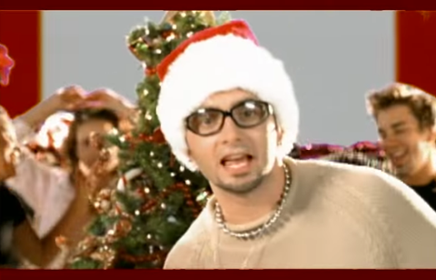 chris kirkpatricks festive glasses nsync merry christmas happy holidays - Best Christmas Music Videos chris kirkpatricks festive glasses nsync merry christmas happy holidays - Best Christmas Music Videos