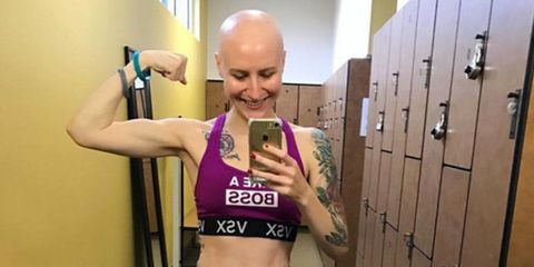 Fitness blogger posts moving Instagram about the realities of being diagnosed with ovarian cancer