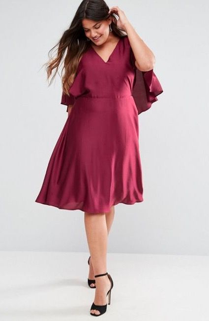 Curve christmas cheap party dresses