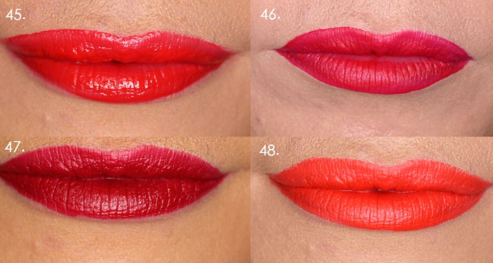 pillar box red lipstick