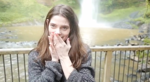 Ashley Greene shares video of the moment Paul Khoury proposed