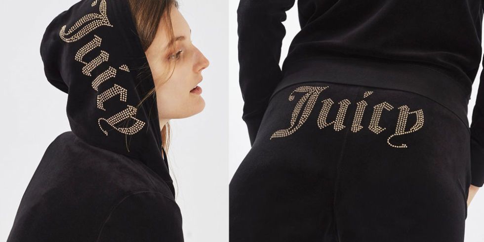Juicy Couture have launched a velour tracksuit collection with Topshop