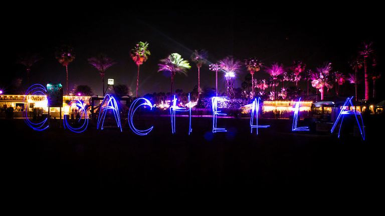 This man is offering someone a free Coachella ticket... on a couple of creepy conditions