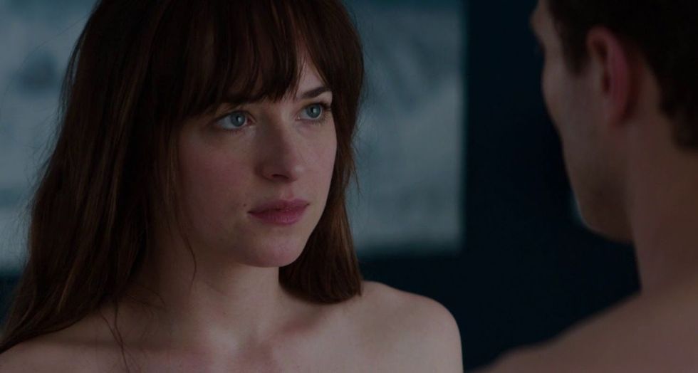 Dakota Johnson Defends Fifty Shades Of Grey Nakedness People Are Naked When They Have Sex 