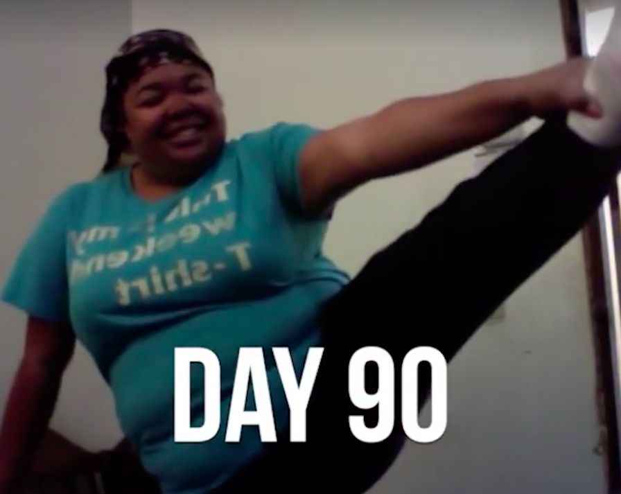 This woman went to the gym for 100 days straight and here's how it transformed her body