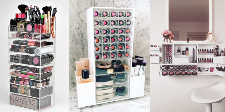 Makeup organisers 2018 - 16 beauty storage solutions
