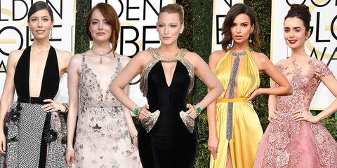Golden Globes 2017: best red carpet dresses