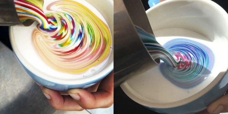 These unicorn latte art videos are mesmerising
