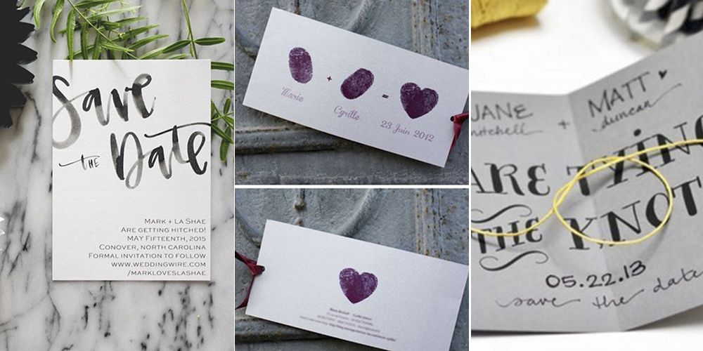 22 Adorable And Easy Diy Wedding Invitations From Pinterest