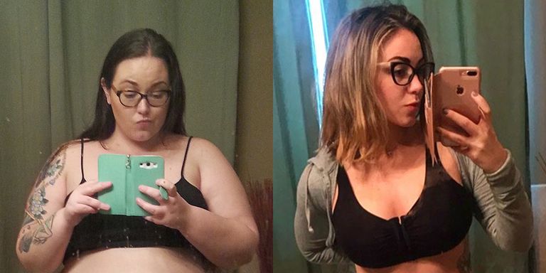 A former alcoholic managed to lose 11 stone after quitting alcohol
