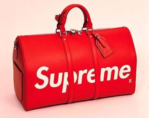 louis v supreme bag