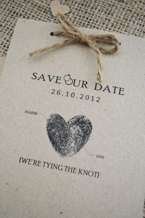 22 adorable and easy DIY wedding invitations from Pinterest