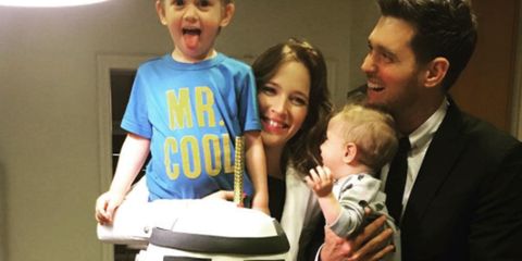 Michael Buble quits the BRIT Awards to care for his son