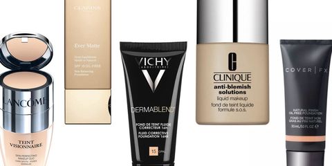Foundations for acne-prone skin