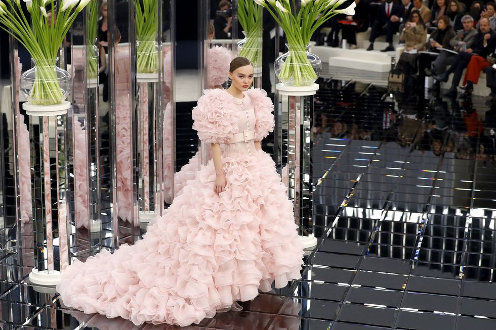 Lily Rose Depp at Chanel
