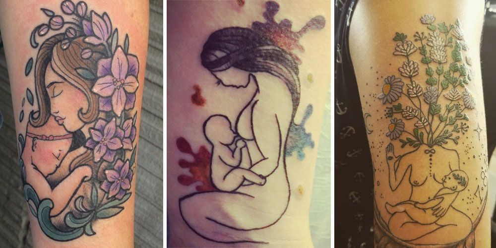 Breastfeeding Temporary Tattoo Sticker - OhMyTat