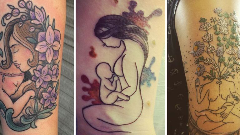 Breastfeeding tattoos