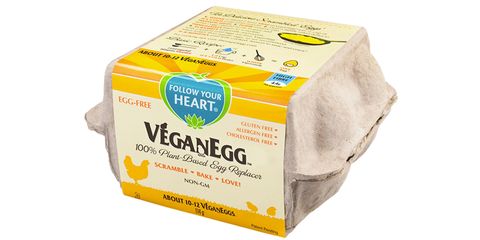 Vegan eggs at Holland and Barrett