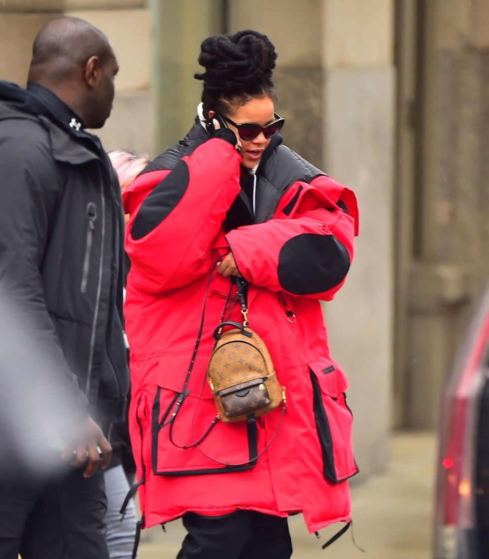 rihanna backpack