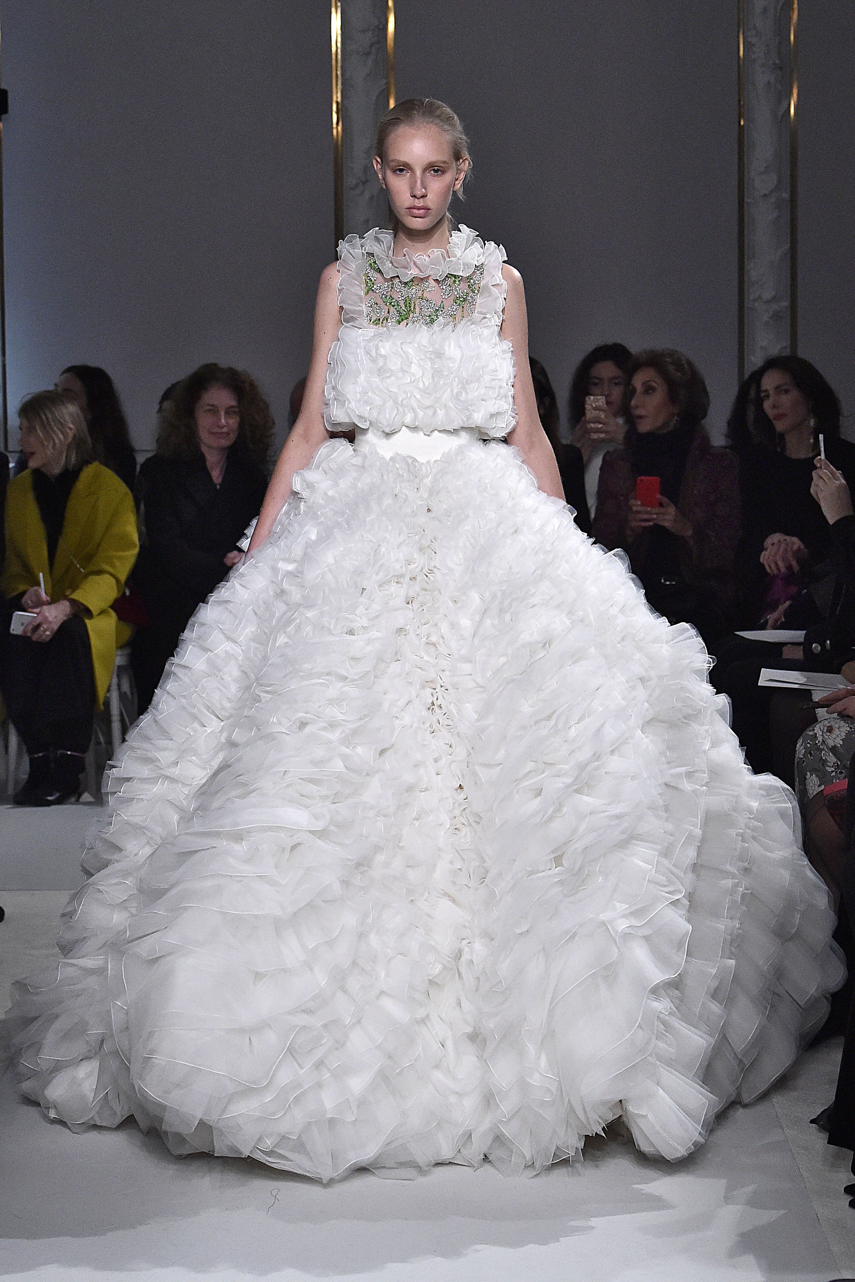 The most beautifully OTT wedding dresses from Paris Haute Couture Fashion  Week