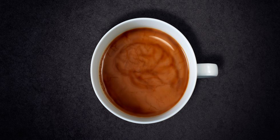 Cup, Serveware, Drinkware, Espresso, Brown, Coffee cup, Single-origin coffee, Drink, Coffee, Ingredient, 