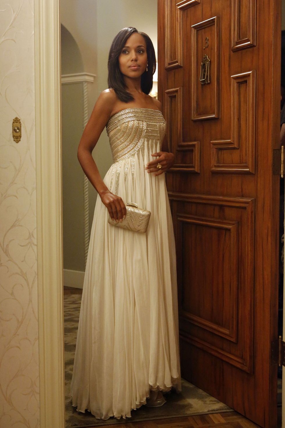 Scandal's Olivia Pope has a wardrobe full of princess-worthy gowns
