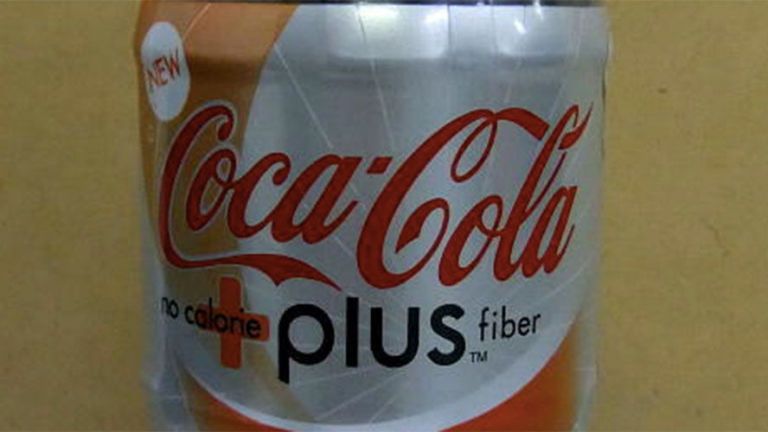 Coca Cola plus fibre