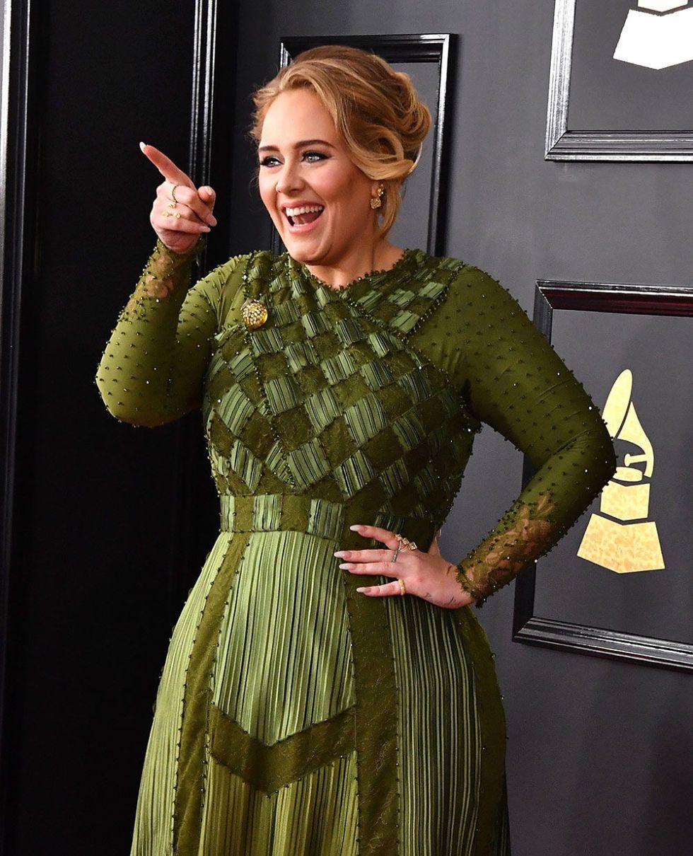 adele grammy dress