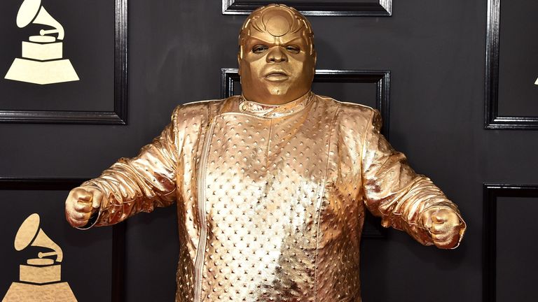 Cee Lo Green at the 2017 Grammys