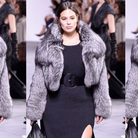 Ashley Graham just became the first ever plus size model to walk for Michael  Kors