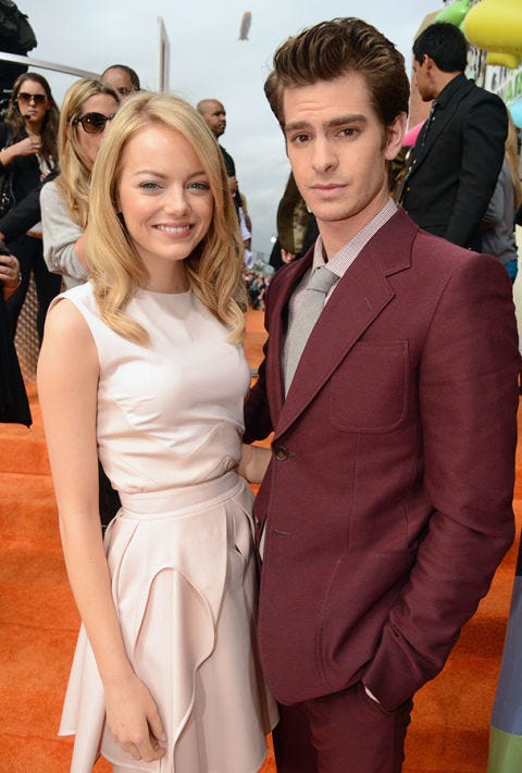 Garfield stone andrew and emma Andrew Garfield