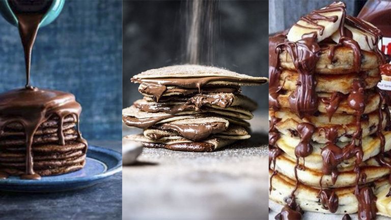 Just 18 mouth watering photos of Nutella pancakes to get you ready for Pancake Day