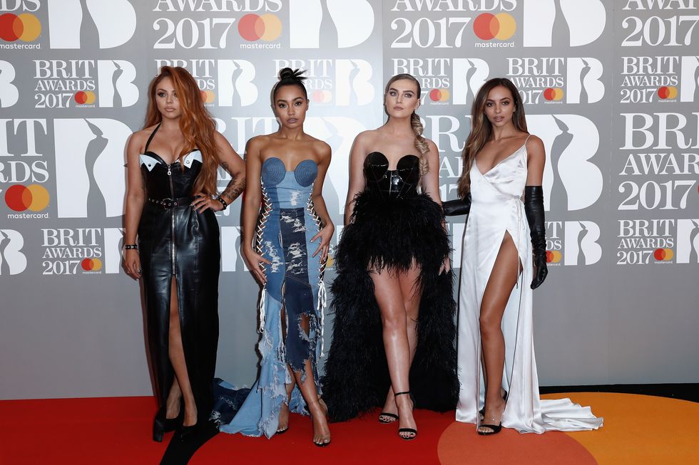 Little Mix at the 2017 Brit Awards