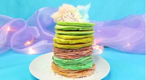 This unicorn pancake recipe will make your Pancake Day 