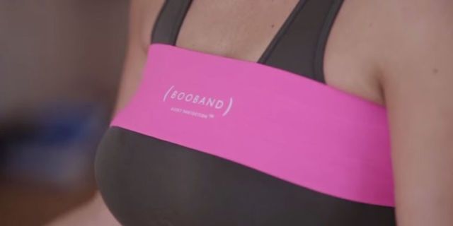 The 'Boob band' will stop your boobs bouncing when you work out, sports bra, Is this 'boob band' better than a sports bra?