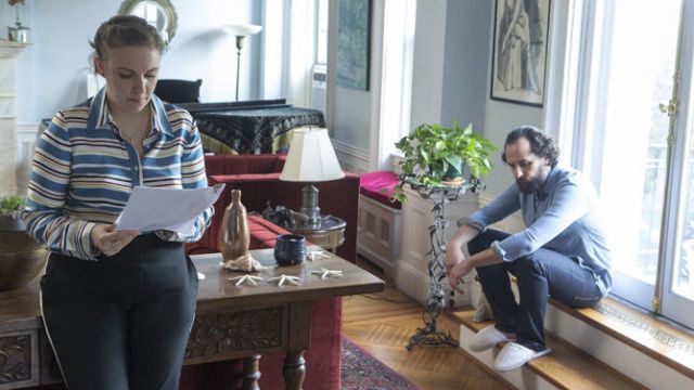 Lena Dunham and Matthew Rhys in Girls season 6 'American Bitch'