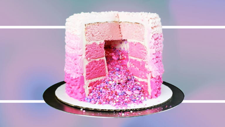 Pink, Buttercream, Icing, Food, Sugar paste, Cake, Pasteles, Dessert, Sugar cake, Baked goods, 