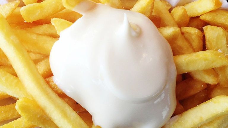 A mayonnaise café is opening and it sounds full on