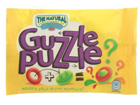 <p>Sweets don't have to be a no-no when dieting, the new Guzzle Puzzle chewy sweets from The Natural Confectionary Co contain a saintly 145 calories per bag. And not just that, they don't contain any artificial colours of falvourings – impressive!</p>
 
<p> 50p, available nationwide</p>
