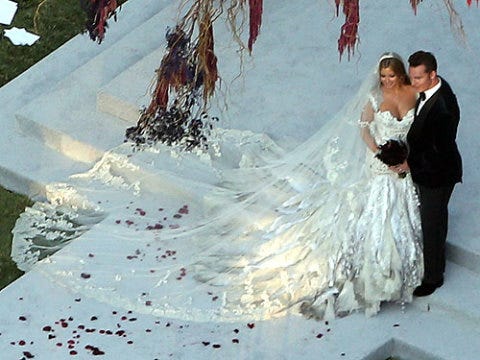 Celebrity Weddings Couples Iconic Weddings
