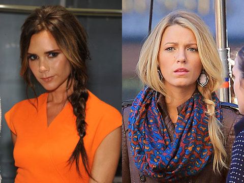 <p>Look to Victoria Beckham to make a trend out of the messy side-plait. And we know Blake Lively's always been a big fan of braids. It's so easy to do and just adds an extra hint of glamour when you feel like changing up your hairstyle. </p>
