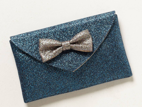 <p>We're preparing to party in style and this adorbs glitter clutch bag will glam up any going-out look. We might even go crazy and take it to the office.</p>
<p>Bowtie shimmer clutch, £18, <a href="http://www.anthropologie.eu/anthro/product/newarrivals-accessories/7154469304438.jsp" target="_blank">anthropologie.eu</a></p>
<p><a href="http://www.cosmopolitan.co.uk/fashion/shopping/womens-clothing-under-ten-pounds" target="_blank">Shop daily fashion finds for £10 or less</a></p>
<p><a href="http://www.cosmopolitan.co.uk/fashion/shopping/investment-winter-coats" target="_blank">10 winter coats worth investing in</a></p>
<p><a href="http://www.cosmopolitan.co.uk/fashion/winter-fashion-trends-2013/" target="_blank">See the latest winter fashion trends 2013</a></p>
