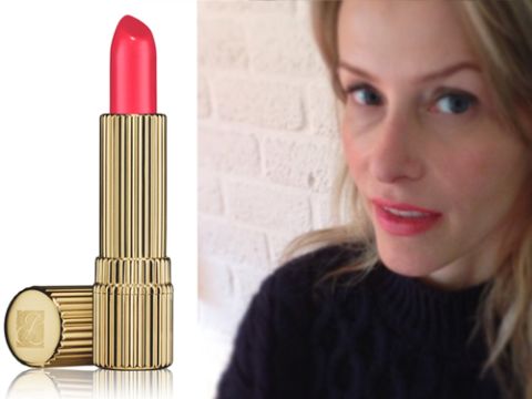 frosted apricot estee lauder lipstick