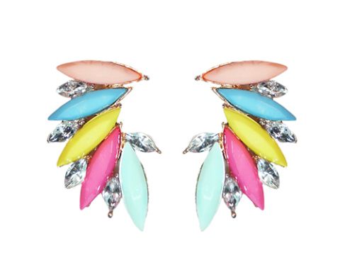 <p>Just looking at this multi-coloured gems makes us feel happy, so imagine how you'd feel wearing them. Perfect for wearing on an evening out or just jazzing up your office wear - and a bargain!</p>
<p>Bright jewel cluster earrings, £6, <a href="http://www.adorningava.com/product/bright-jewel-cluster-earrings" target="_blank">adorningava.com</a></p>
<p><a href="http://www.cosmopolitan.co.uk/fashion/shopping/spring-fashion-trends-2014?page=1" target="_blank">7 BIG FASHION TRENDS FOR SPRING</a></p>
<p><a href="http://www.cosmopolitan.co.uk/fashion/shopping/chanel-couture-trainers-high-street" target="_blank">10 SOUPED-UP SNEAKERS</a></p>
<p><a href="http://www.cosmopolitan.co.uk/fashion/love/" target="_blank">LOVE IT OR LOATHE IT? CELEB FASHION</a></p>