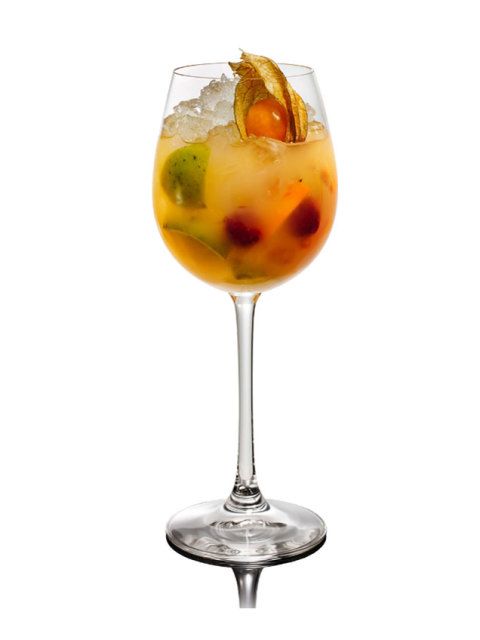<p>Russian Standard vodka have brought us a delicious, easy recipe for this week's cocktail of the week. Mix it up for your mates and sip a taste of sunshine.</p>
<p><br /><strong>Golden Sunshine Cobbler:</strong></p>
<p>Add the following ingredients to a large, ice filled, wine glass:</p>
<p>• 60ml Russian Standard Gold vodka  <br />• 120ml Sweet white wine<br />• 30ml Bols orange liqueur<br />• ¼ Mandarin <br />• ¼ Blood orange<br />• ¼ Lemon</p>
<p>Stir vigorously and garnish with a physalis or a variety of sliced seasonal fruit.</p>