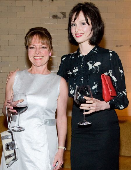 Towering over her petite mum, Sophie screams supermodel. The singer and face of Rimmel inherited her mum's showbiz smile and no doubt the former Blue Peter beauty showed her daughter how to wow the cameras  <br />